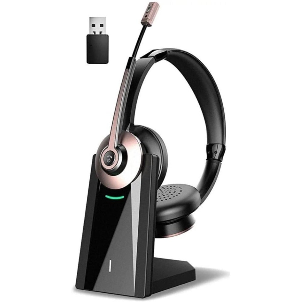 Wireless Headset with Microphone Noise Canceling‎ Mic 26 Hours Talk Time